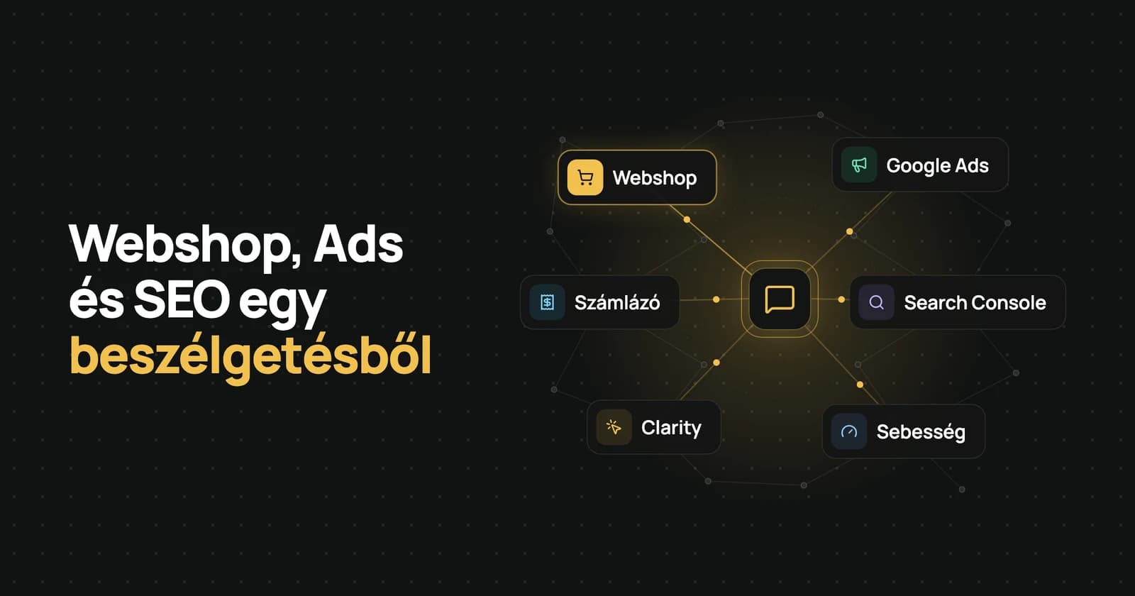 Webshop, Google Ads és SEO egy beszélgetésből: az eszköz, amit magamnak építettem
