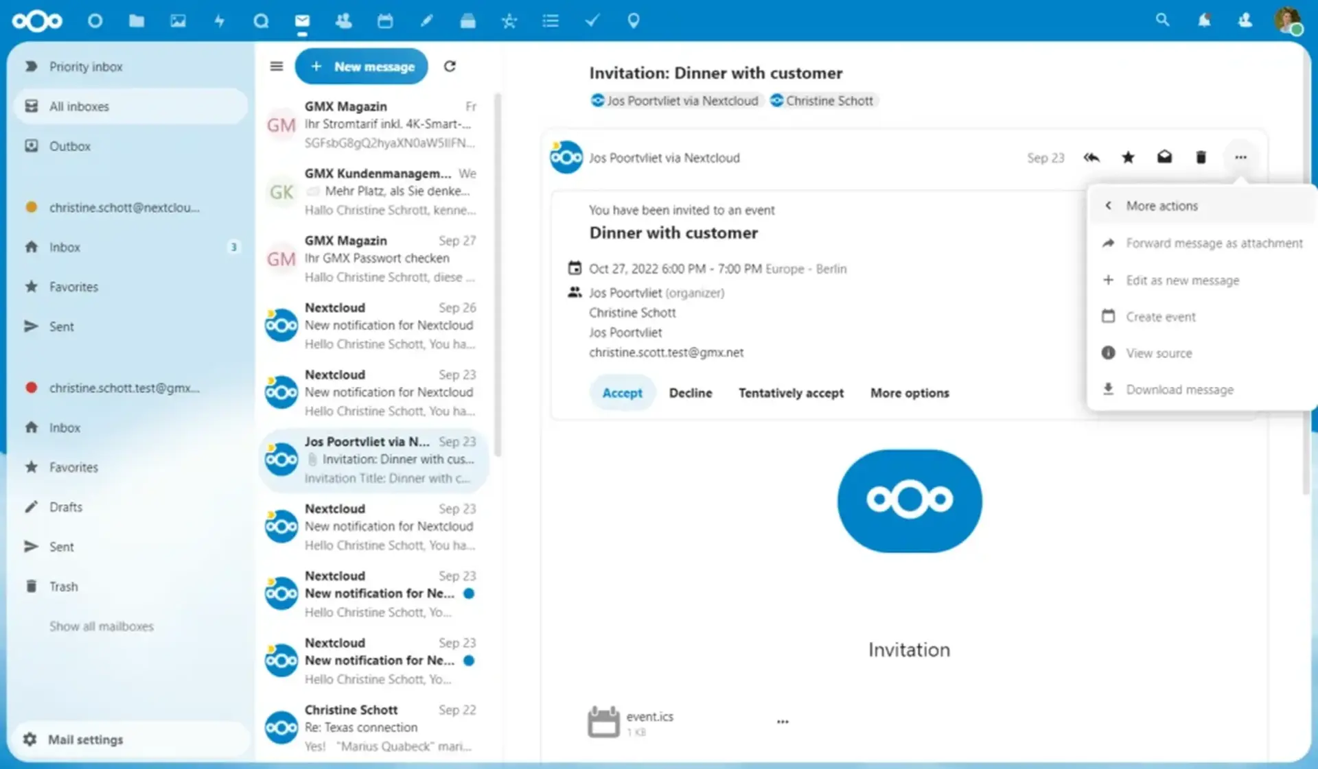 nextcloud üzemeltetés